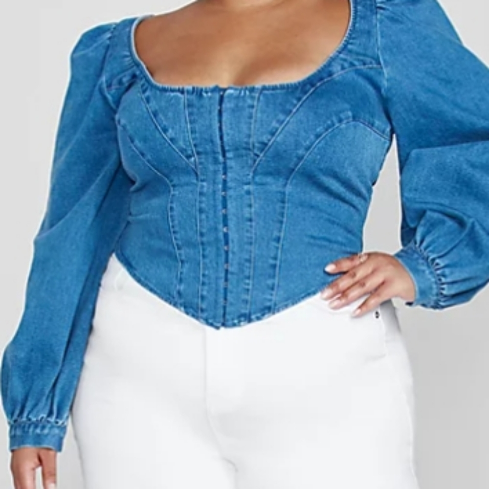 Denim Top